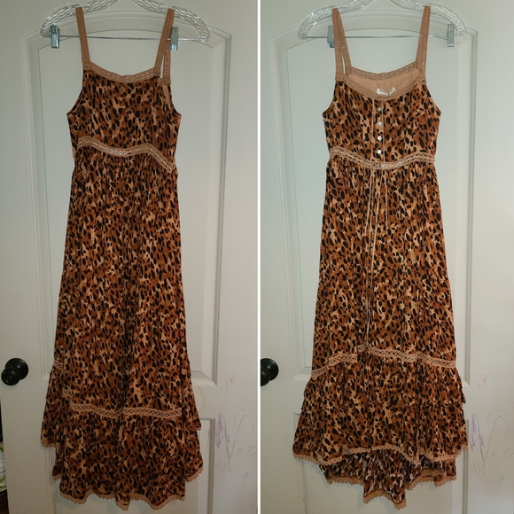 New spell designs saphari sun dress gown tan XXS - Picture 12 of 13